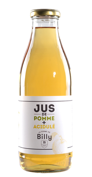 Jus de Pomme Acidulé Ferme de Billy 1L