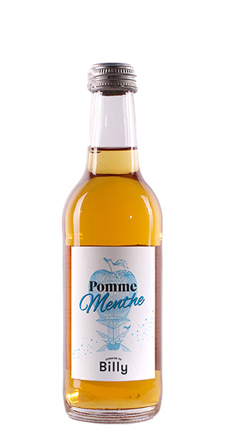Jus de pomme menthe