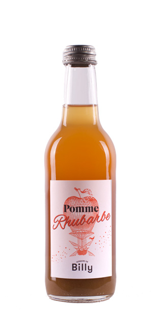 Jus de pomme rhubarbe