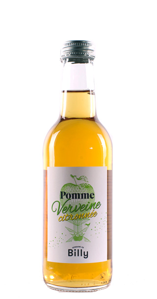 Jus de pomme verveine citronnée